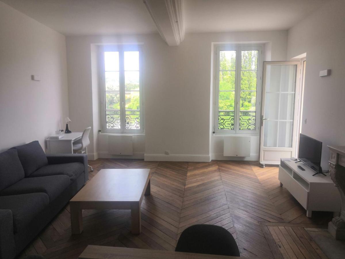 Grand 2P Terrasse Bord De Seine Leilighet Mantes-la-Jolie Eksteriør bilde