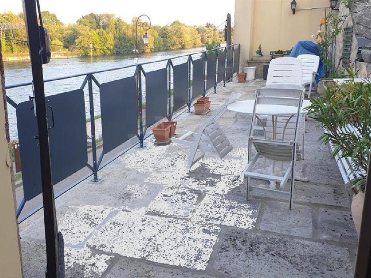 Grand 2P Terrasse Bord De Seine Leilighet Mantes-la-Jolie Eksteriør bilde
