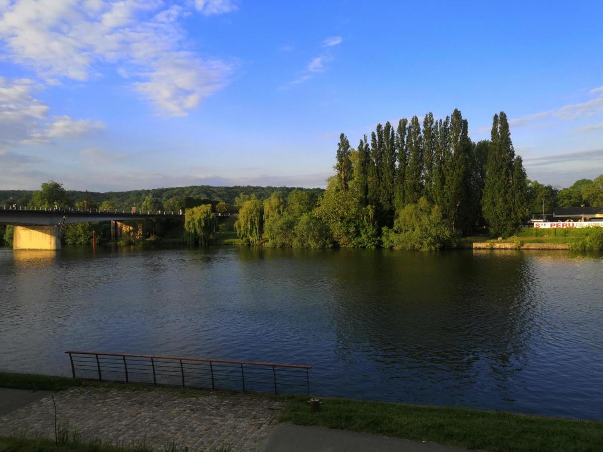 Grand 2P Terrasse Bord De Seine Leilighet Mantes-la-Jolie Eksteriør bilde