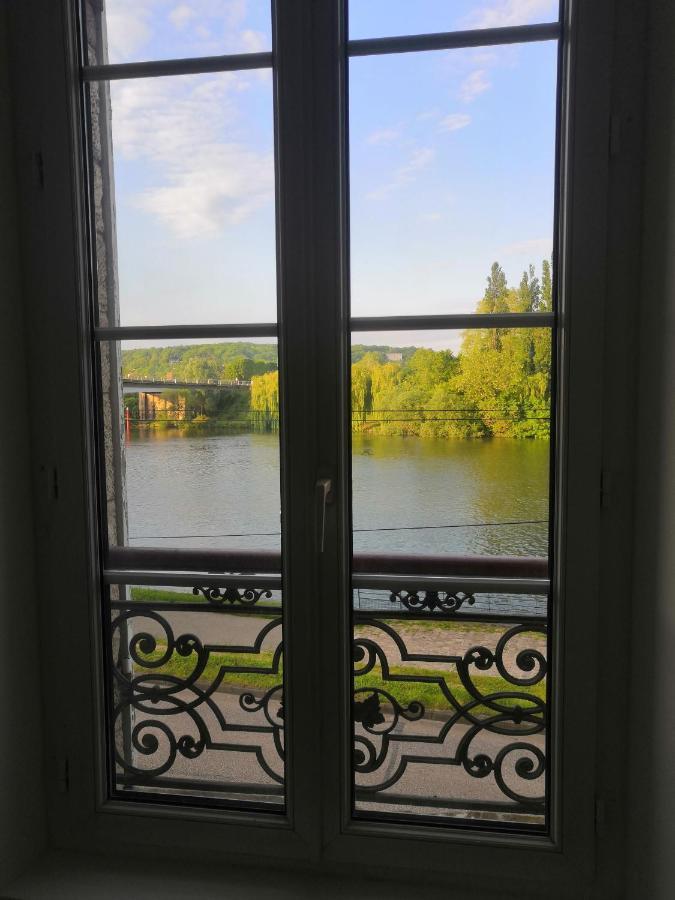 Grand 2P Terrasse Bord De Seine Leilighet Mantes-la-Jolie Eksteriør bilde
